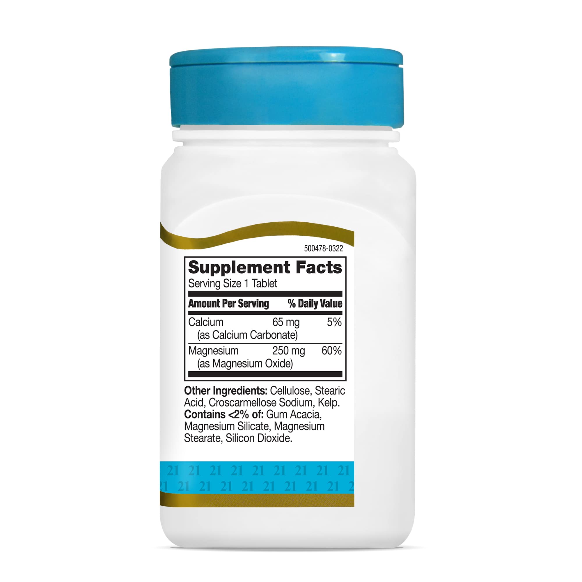 21st Century brand magnesium product packaging