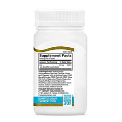 GMP facility quality manufacturing statement on label