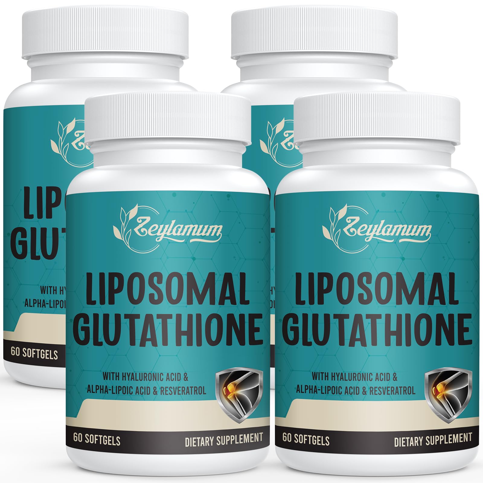 Hero image of 2400 mg Liposomal Glutathione Softgels bottle