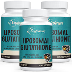 Hero image of 2400 mg liposomal glutathione softgels bottle
