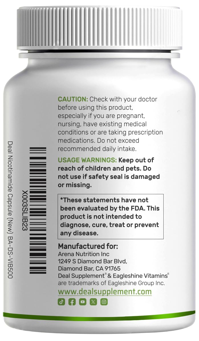 Packaging highlights a 250-day supply