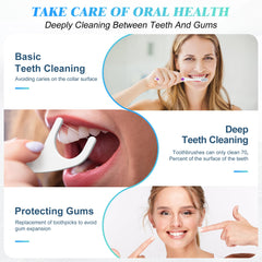 2-in-1 floss and toothpick functionality