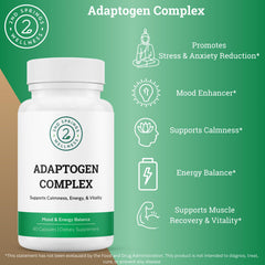 Close-up of product label highlighting Ashwagandha and Rhodiola