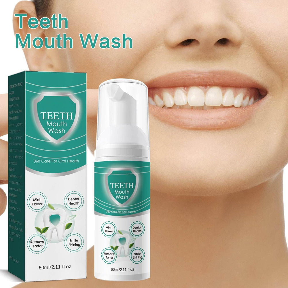 Close-up of ultra-fine foam toothpaste texture