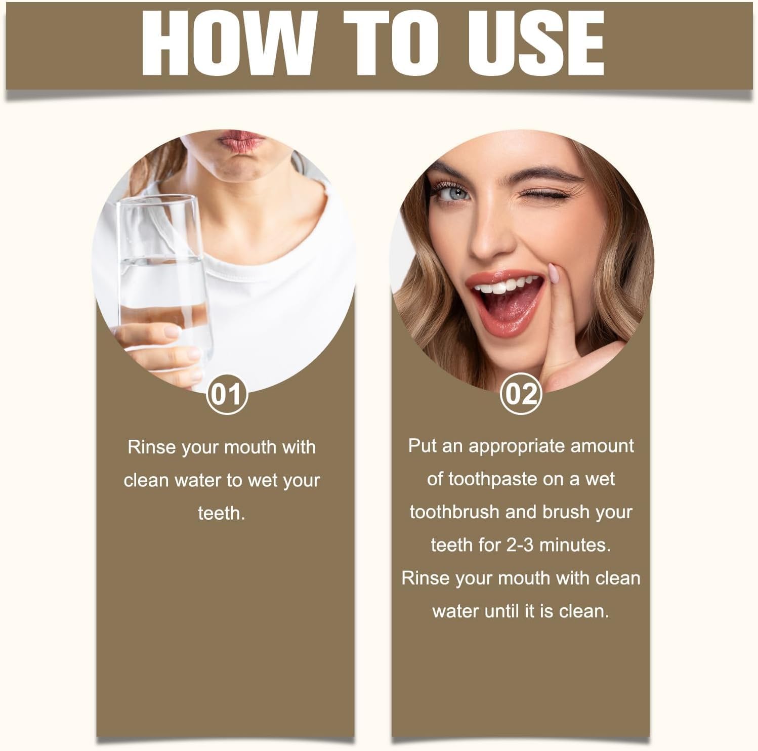 Illustration of enamel strengthening and healthy gums