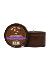 3-in-1 Massage Candle High Tide 6 oz with Coconut, Apricot & Soybean Oil — Vegan & Cruelty-Free