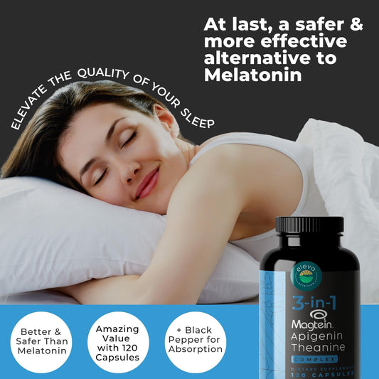 3-in-1 sleep aid featuring Magtein magnesium L-threonate