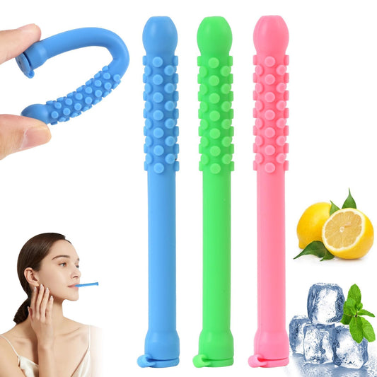 3-pack packaging for chewable breath refresher sticks