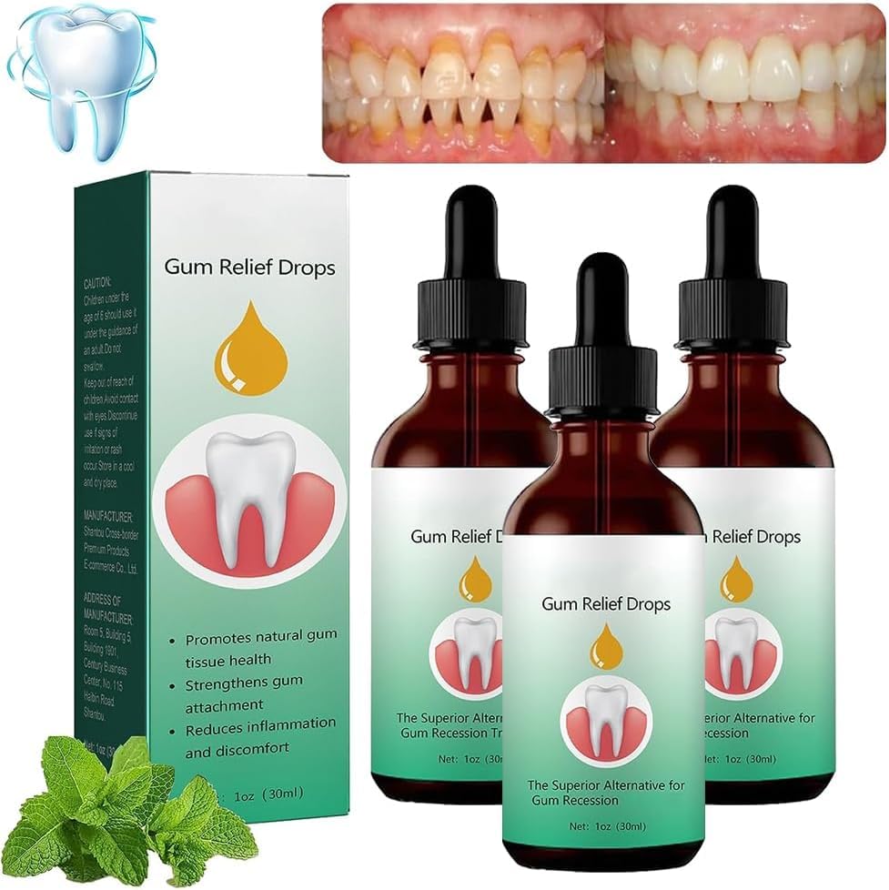 Box packaging of 3 Pcs DentiZen Gum Drops