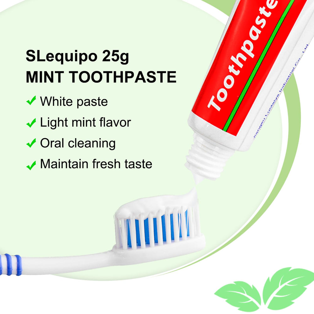 Mint flavor toothpaste for travel and daily use