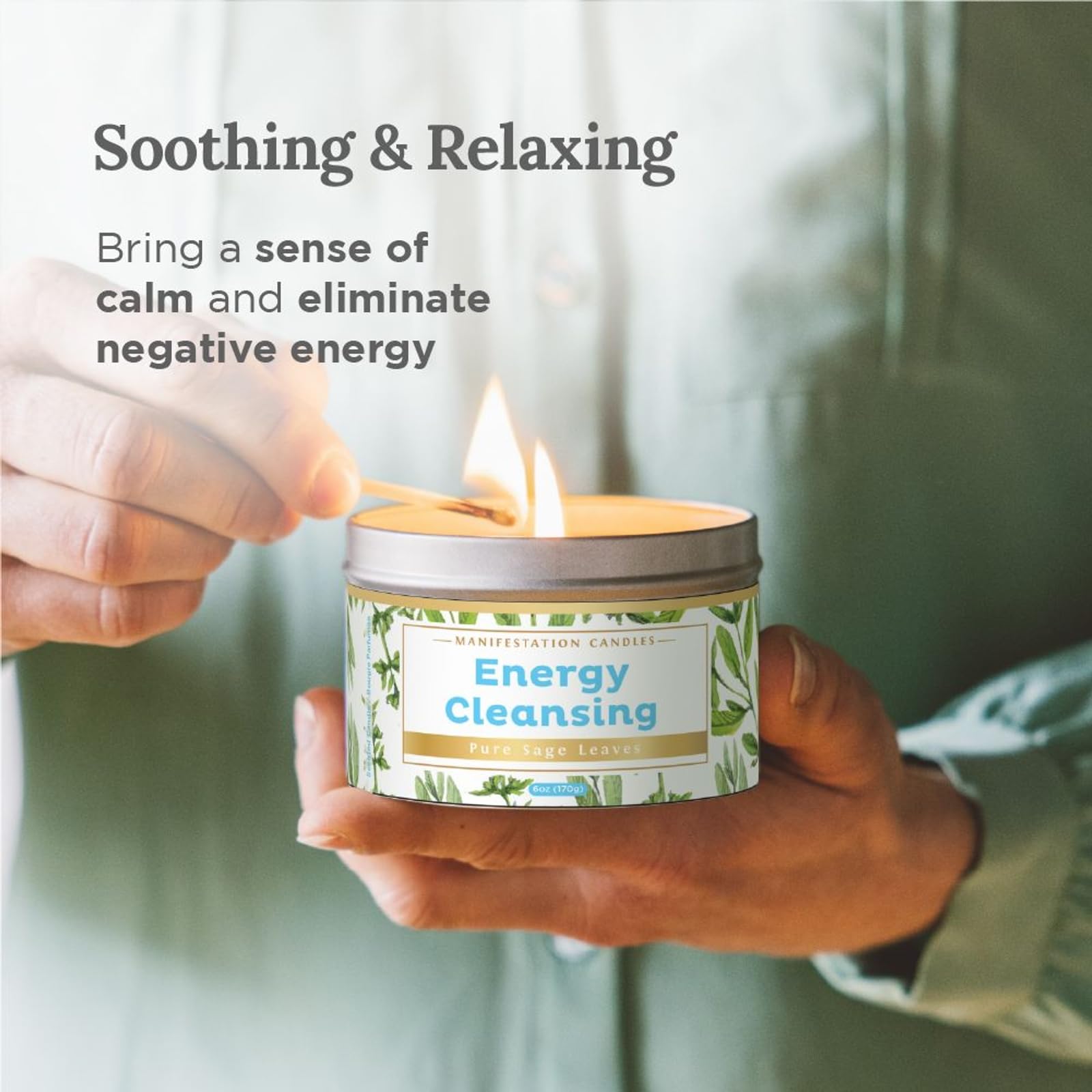Candle burning with 35 hour burn time