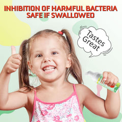 360-degree oral health care for children with two 60ml tubes