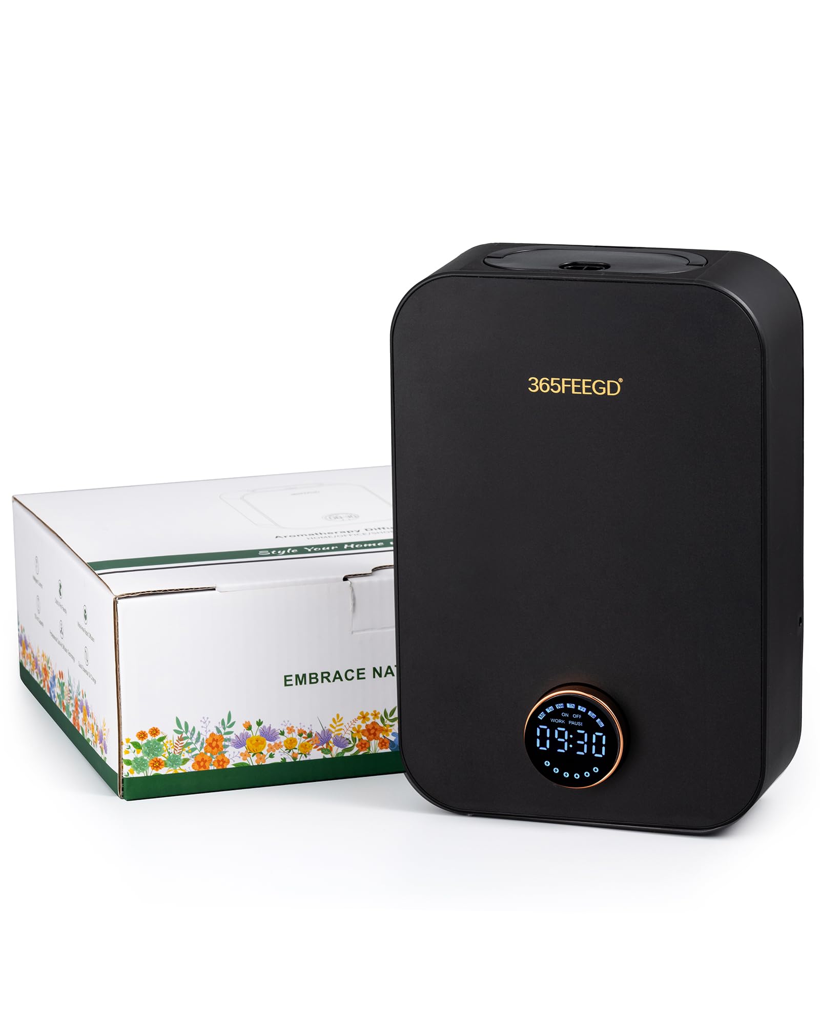 365FEEGD home diffuser 150ml capacity for extended use and room fragrance.