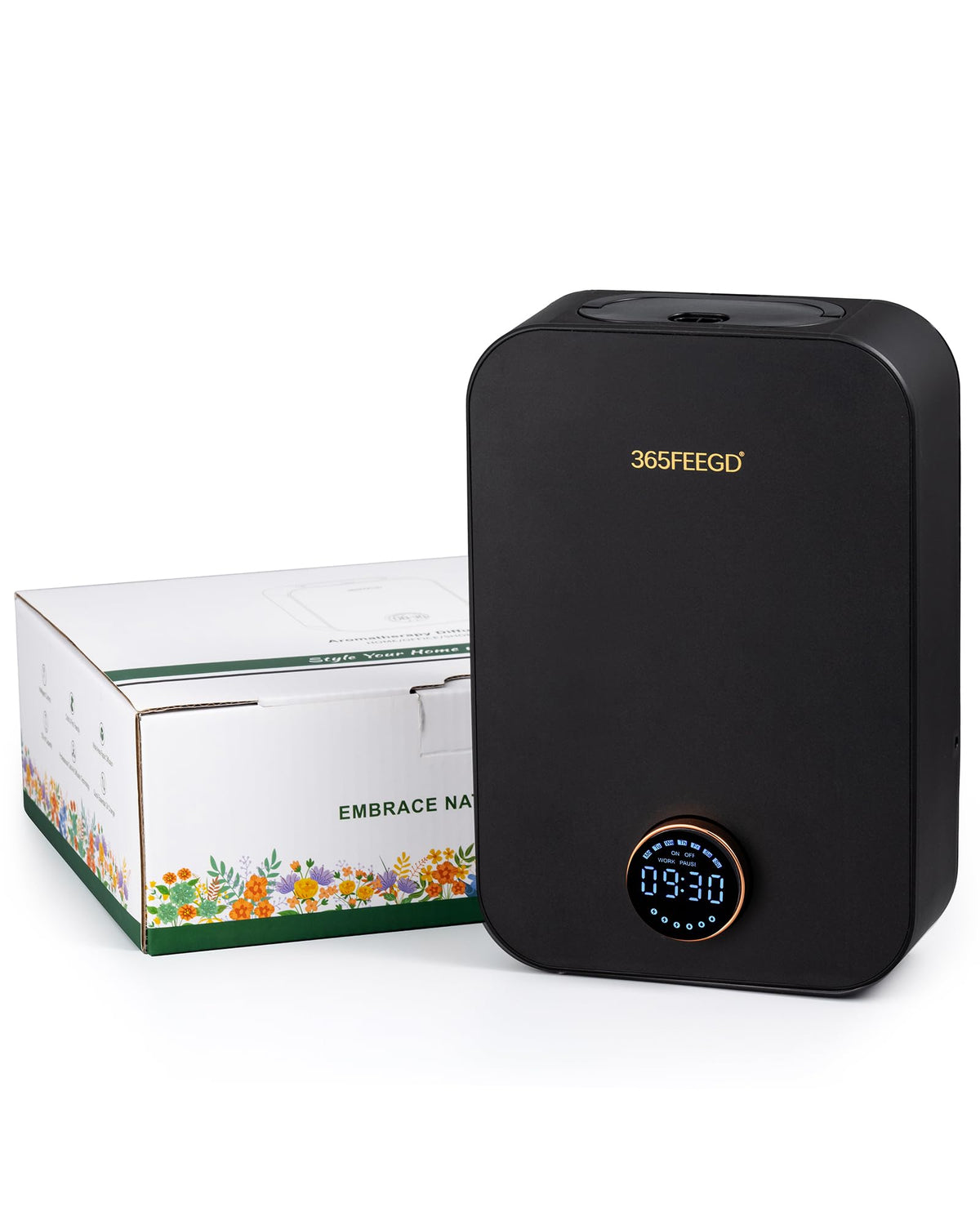 365FEEGD home diffuser 150ml capacity for extended use and room fragrance.