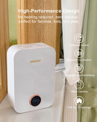 365FEEGD Home Diffuser wall-mount demonstrates versatile placement for living rooms