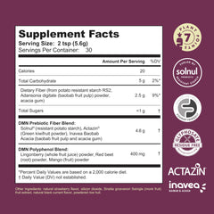 Close-up of plant-based ingredients used in 38TERA DMN