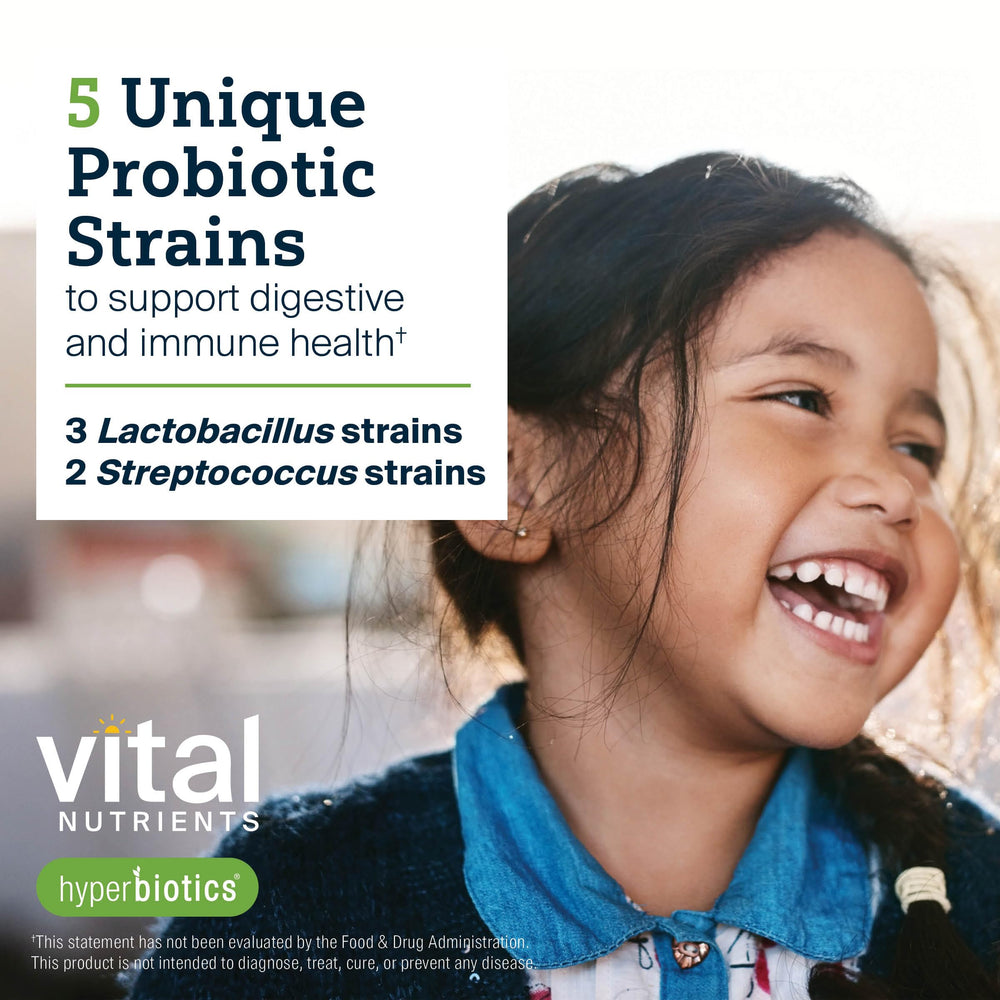 3 billion CFU kids probiotic with BLIS strains
