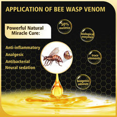 Bee Wasp Venom toothpaste for gingivitis treatment
