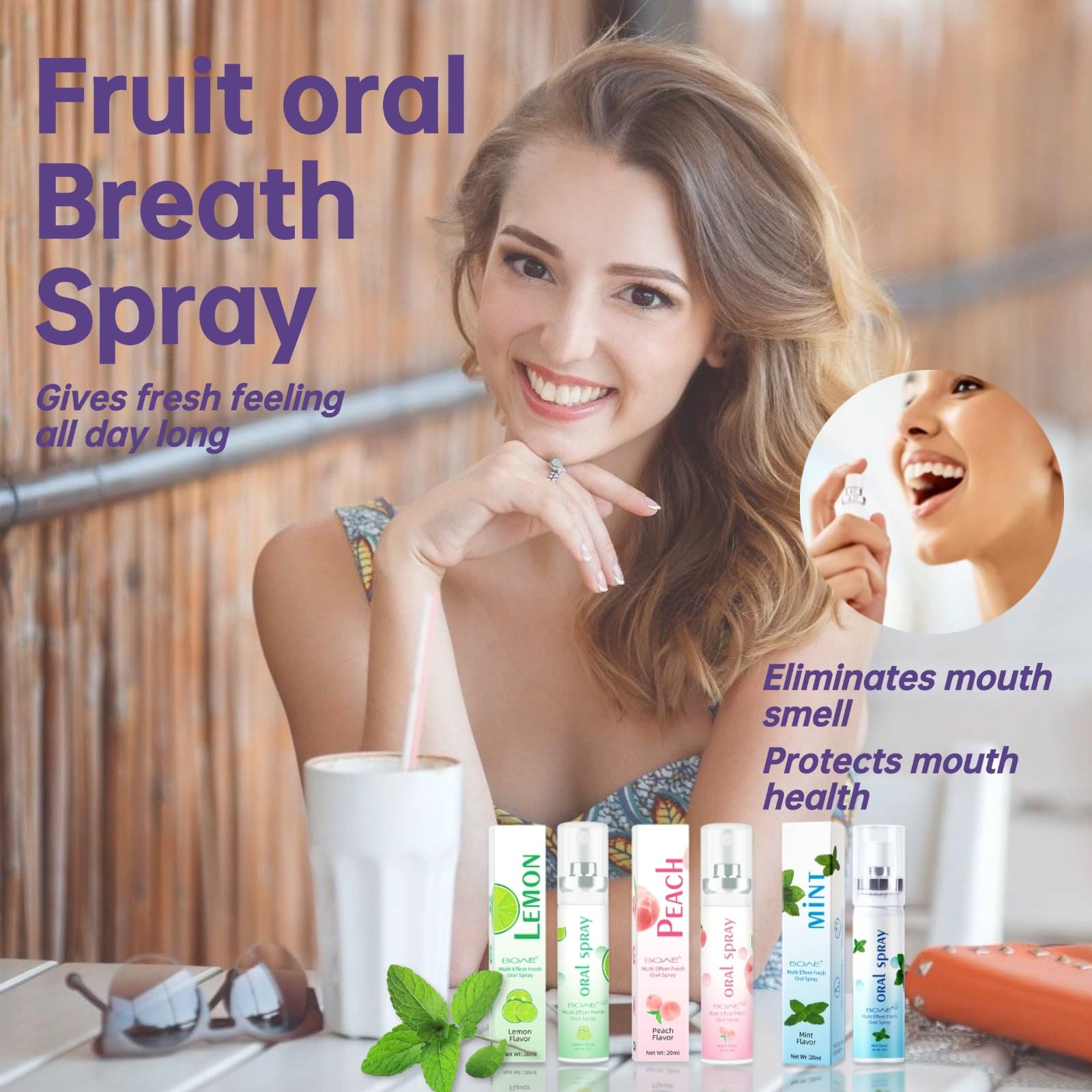 Fruit extracts highlight and safe, gentle formula