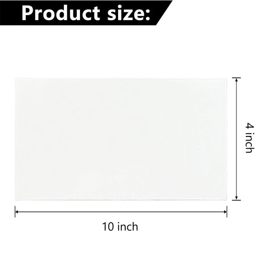 Castor oil pack cloths - 4 organic cotton flannel pieces