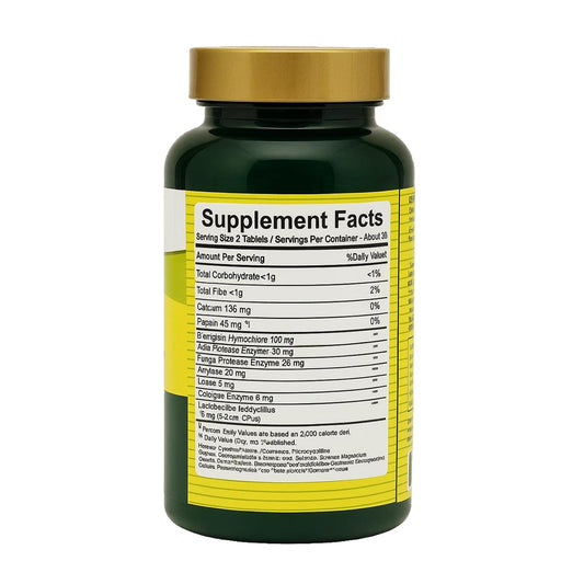 Close-up of probiotic capsules