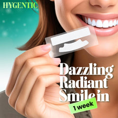 Enamel-safe whitening strips demonstrating enamel protection