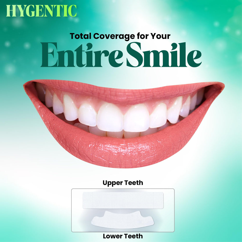 Non-slip dry technology strips adhered during whitening
