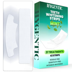 Minty finish mouth after whitening session
