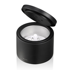 Front view of 42KHz ultrasonic cleaner with UV light and 250ml capacity