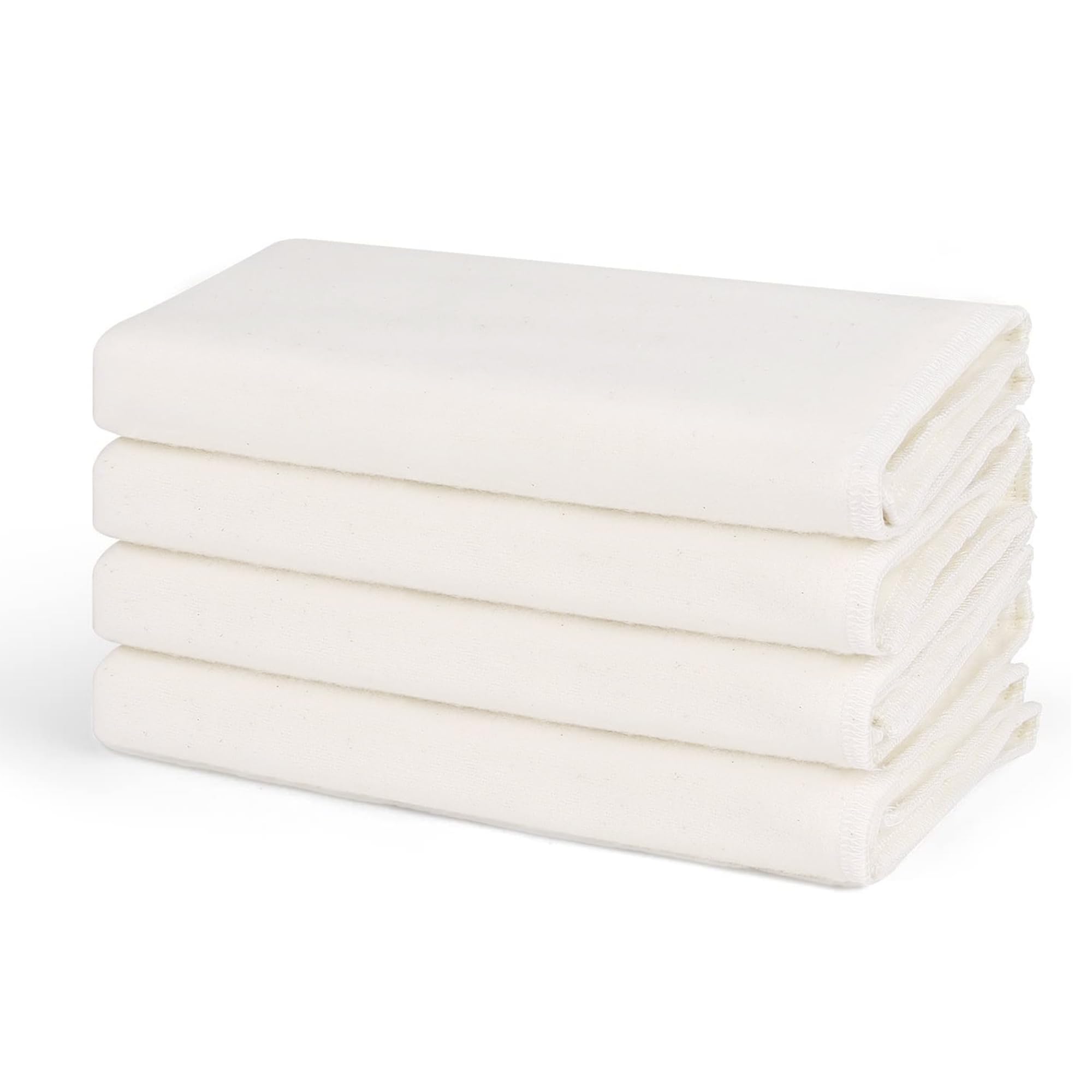 Absorbent cotton flannel cloth for castor oil pack sets