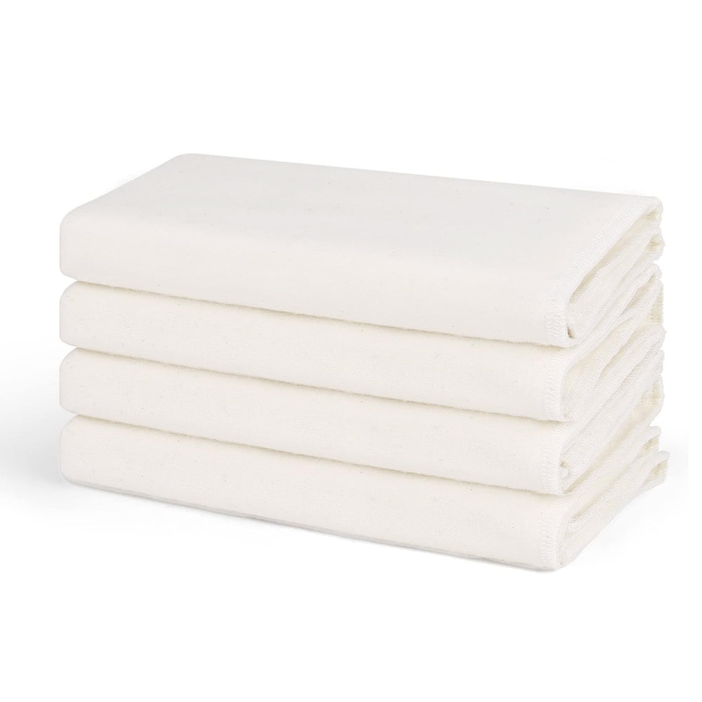 Absorbent cotton flannel cloth for castor oil pack sets
