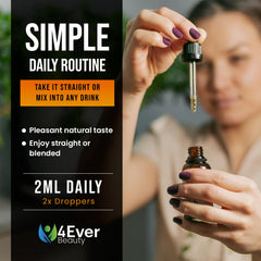 Bottle and dosage information showing 60,000 mcg Vitamin B7