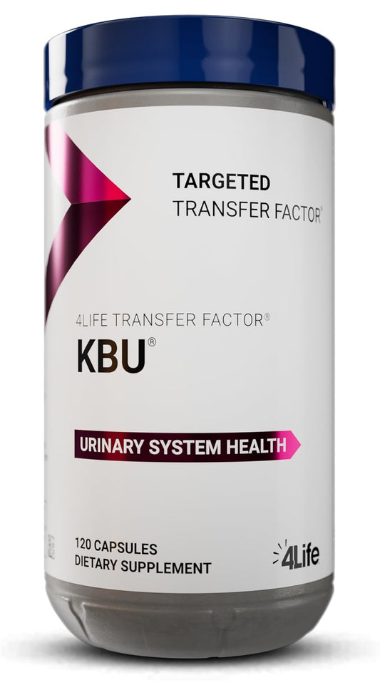 4Life KBU Urinary Support bottle label