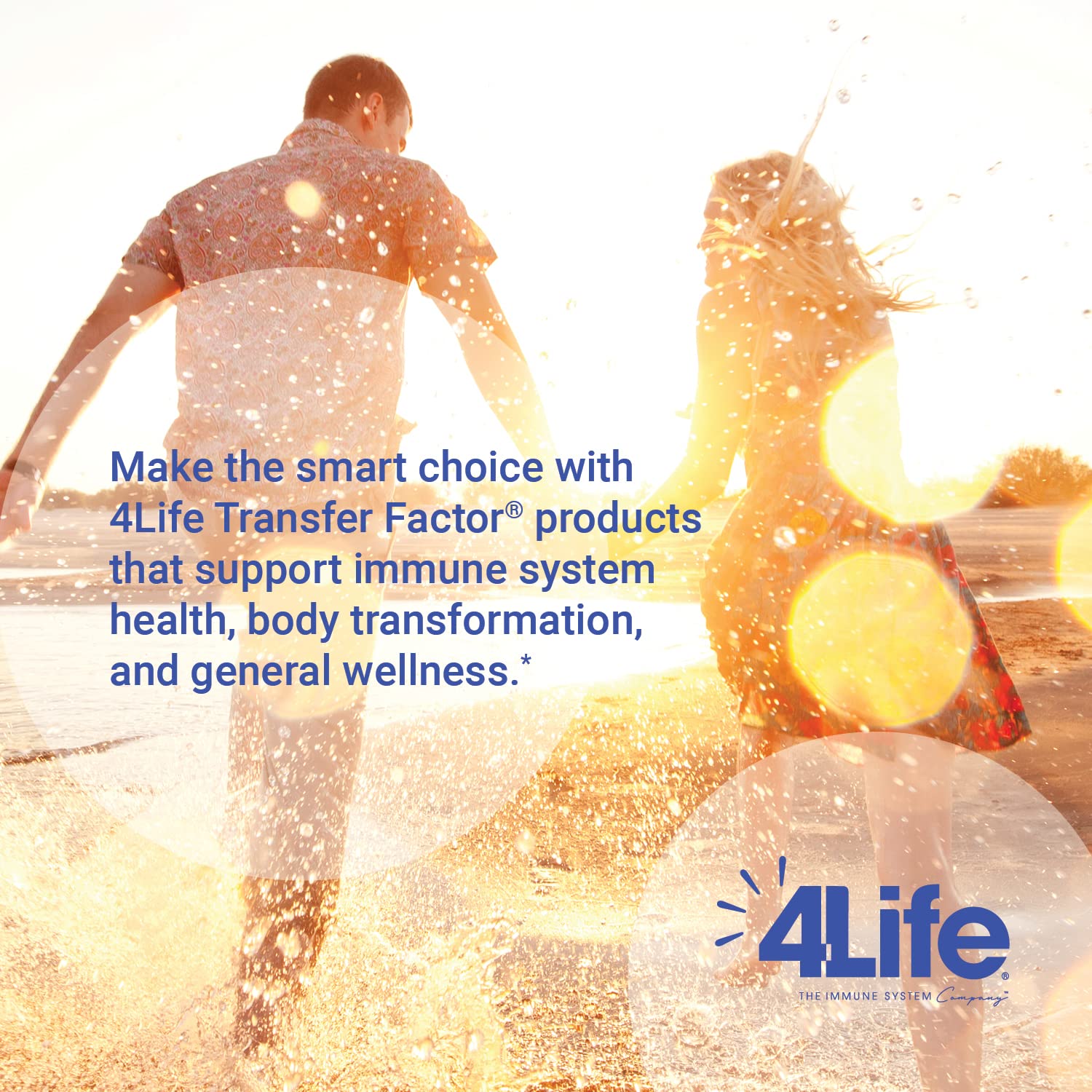 Lifestyle image showing immune support with Pre/o Biotics