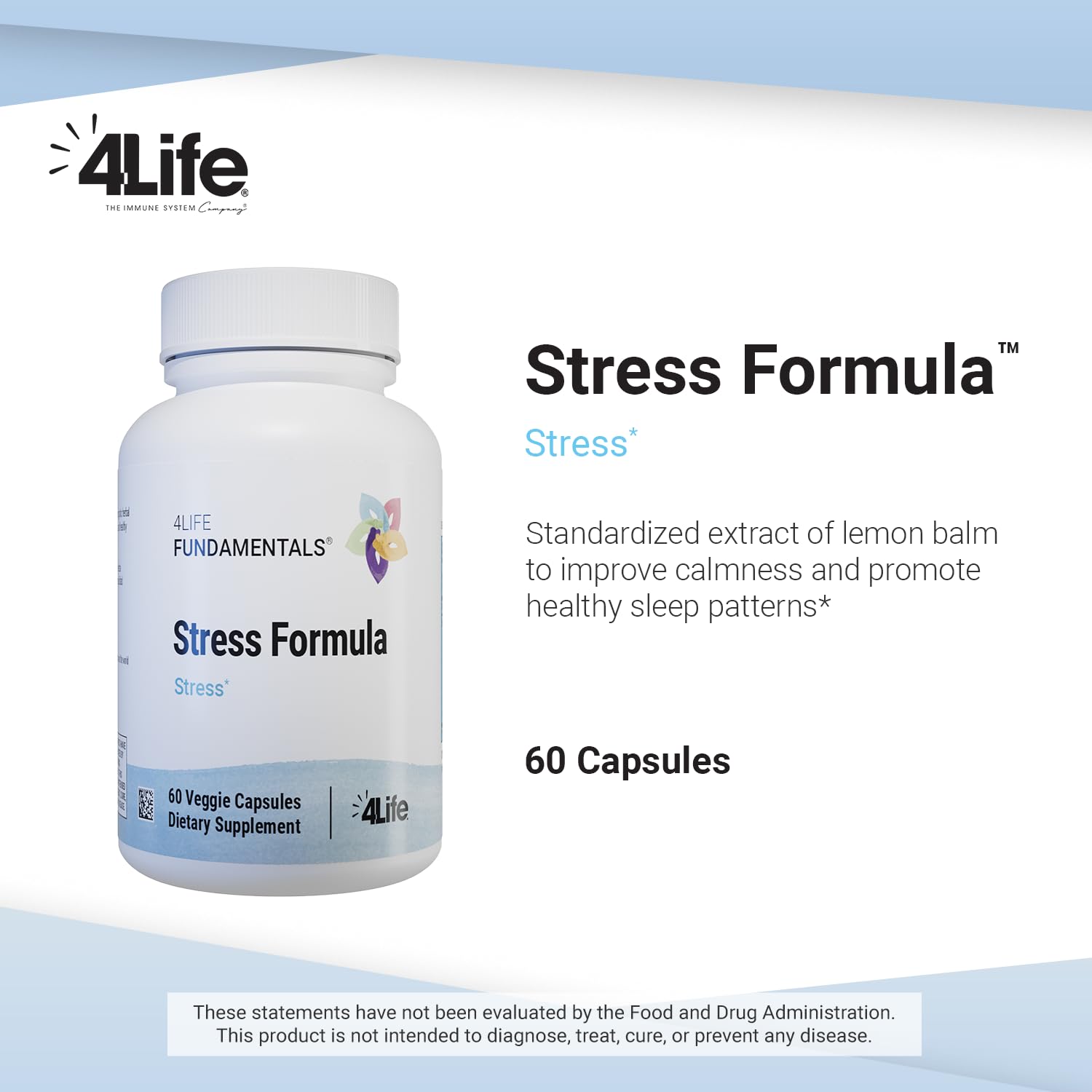 4Life Stress Formula bottle front view