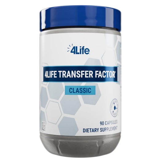 Bottle of 4Life Transfer Factor Classic with Cow Colostrum - 90 veggie capsules