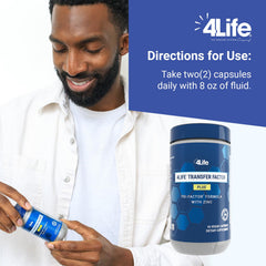 4Life Transfer Factor Plus veggie capsules ideal for easy daily use.