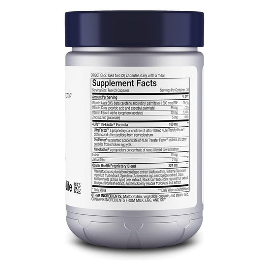 Close-up of 60-capsule bottle label