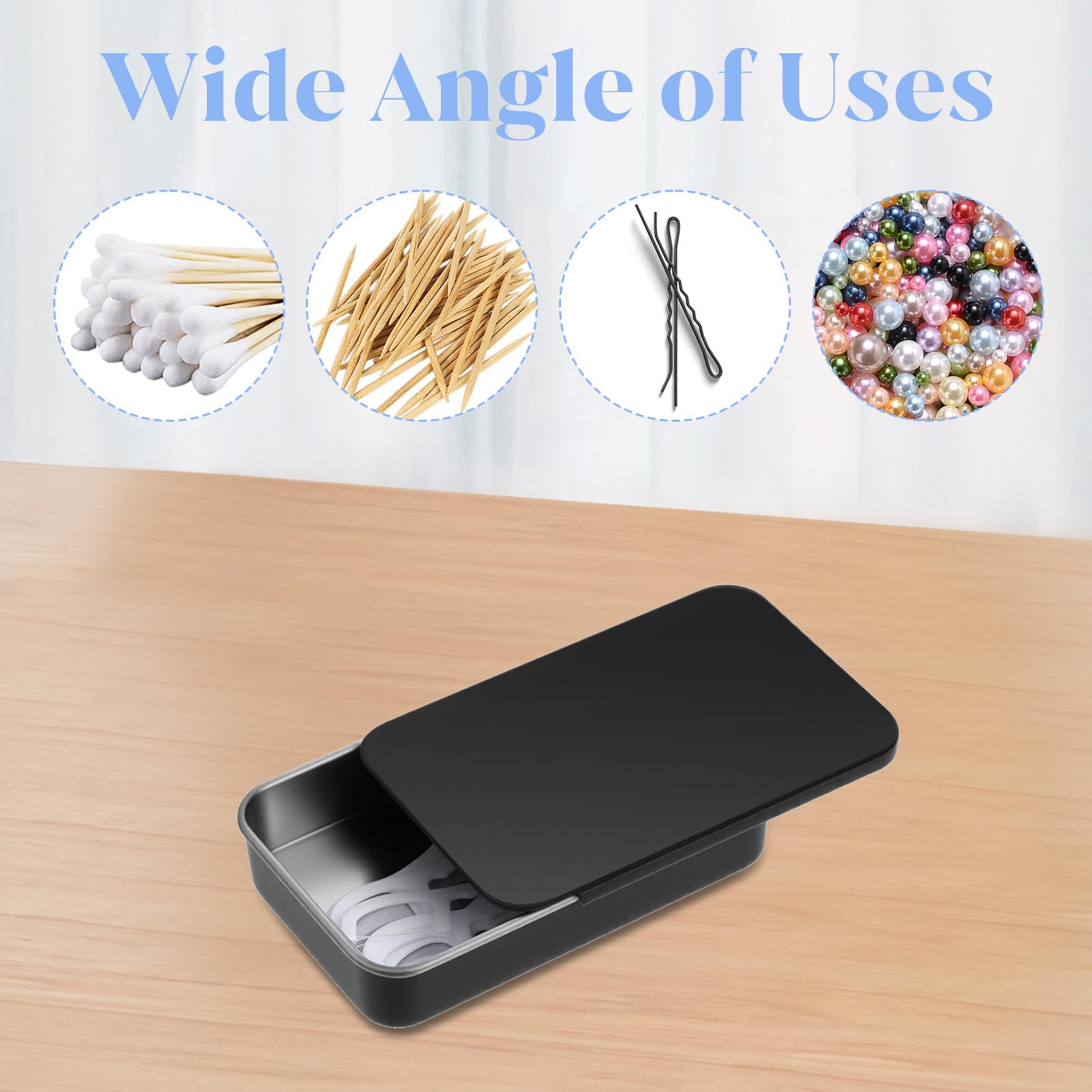 Travel-ready dental floss cases with refillable storage.