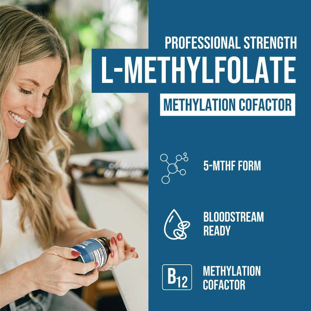 Illustration of L Methylfolate 7.5 mg with 5-MTHF calcium salt form