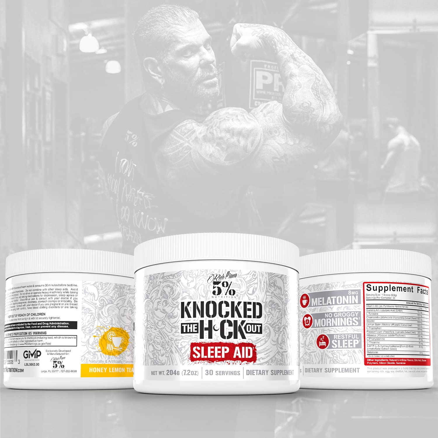 Product box showing 7.2 oz and 30 servings in Apple Cider flavor