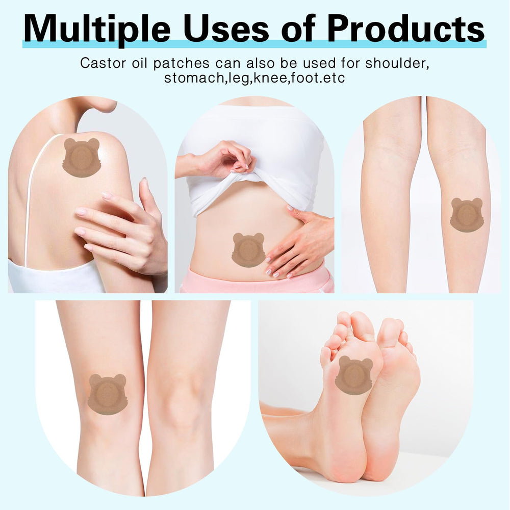 Patch applied on skin for comfortable wear