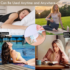 Portable, eco-friendly 54-piece castor oil pack wrap kit (oil not included)