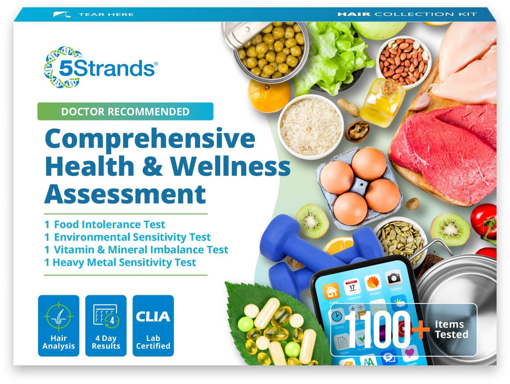 5Strands hair analysis test results overview