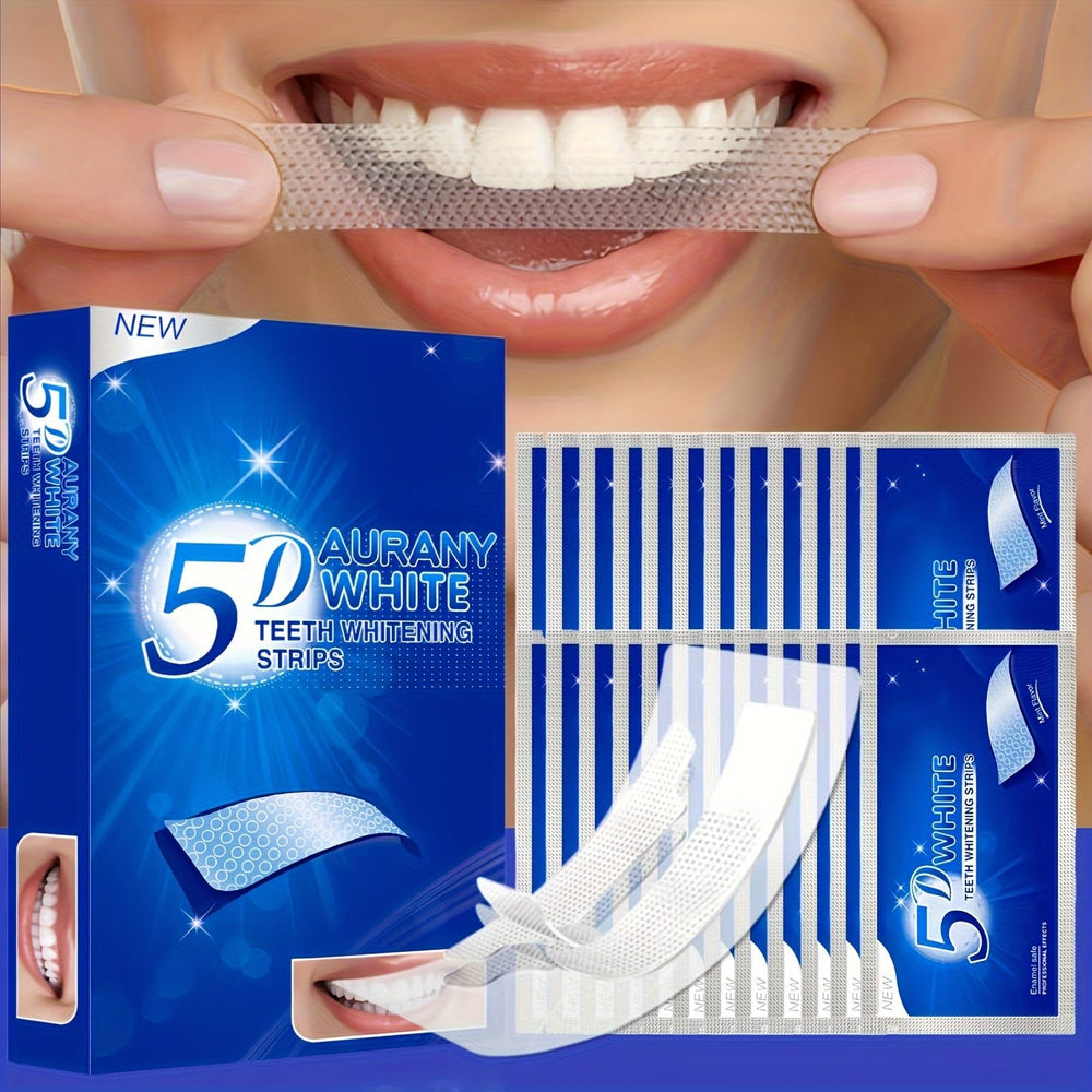 Hero image of 5D Sensitive Teeth Whitening Strips product