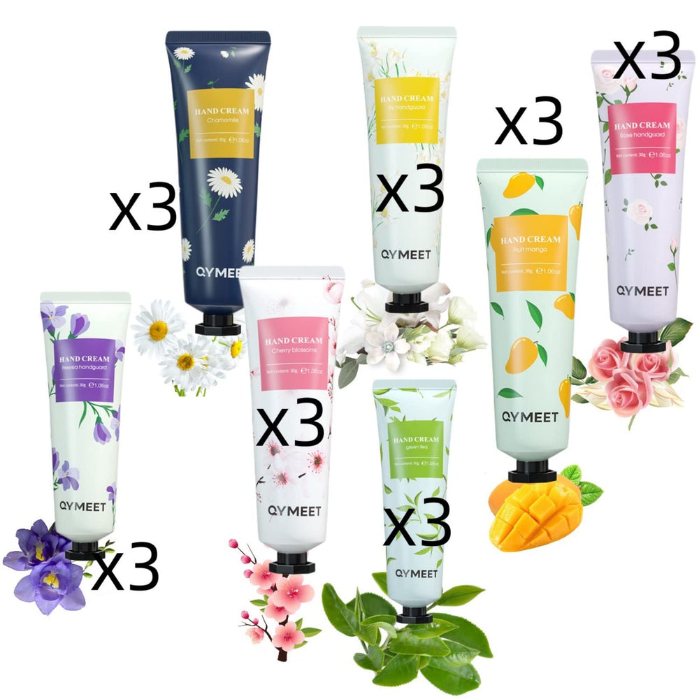 5iktery hand cream texture close-up shows creamy formula.