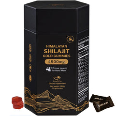 5Loaf2Fish Shilajit Gummies bottle shot for daily vitality in a convenient form