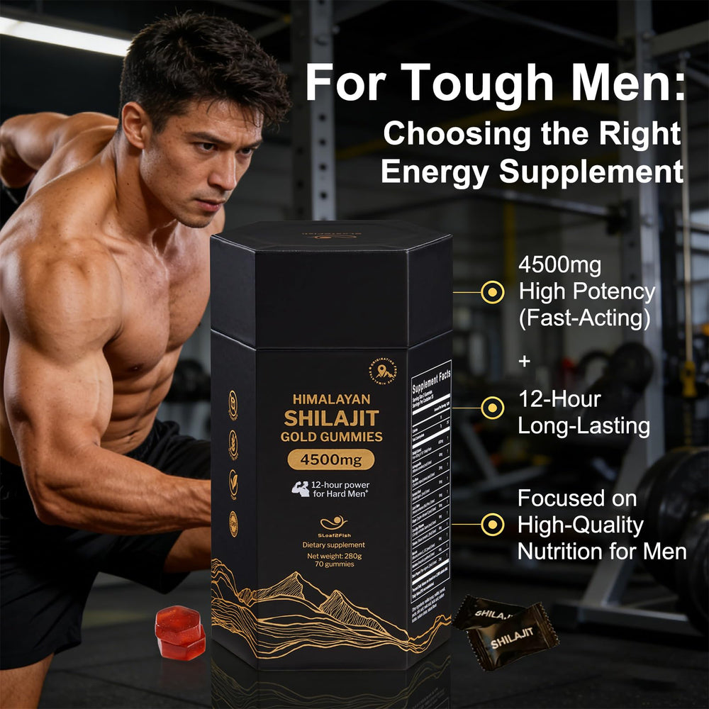 5Loaf2Fish Shilajit Gummies serving-time image hints easy daily use