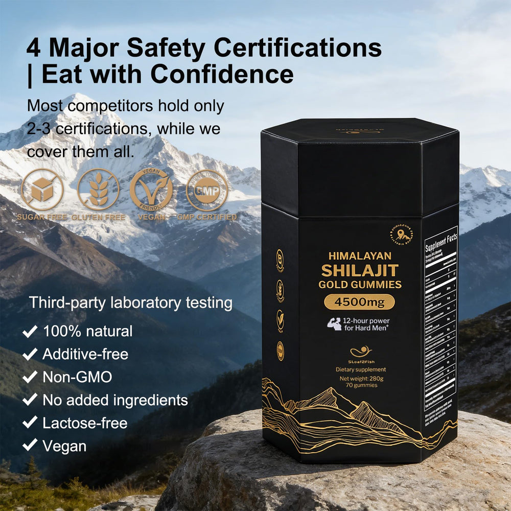 5Loaf2Fish Shilajit Gummies soft chew suggests pleasant taste in daily routine