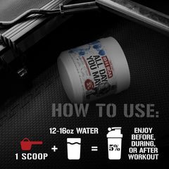 Ingredient label highlights EAAs and essential amino acids in AllDayYouMay.